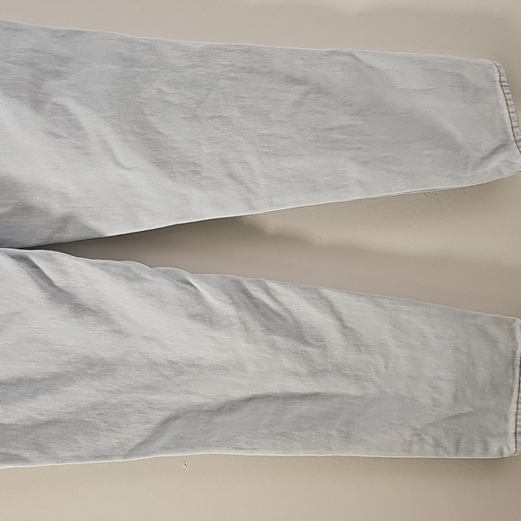 Pacson Mom Two-Tone Blue Jeans. High Rise. Straight Leg. Size 25 - Picture 6 of 9